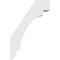 Ekena Millwork 5"W x 8"D x 12"H Standard Aspen Architectural Grade PVC Knee Brace BRCP05X08X12ASP - alternate 4